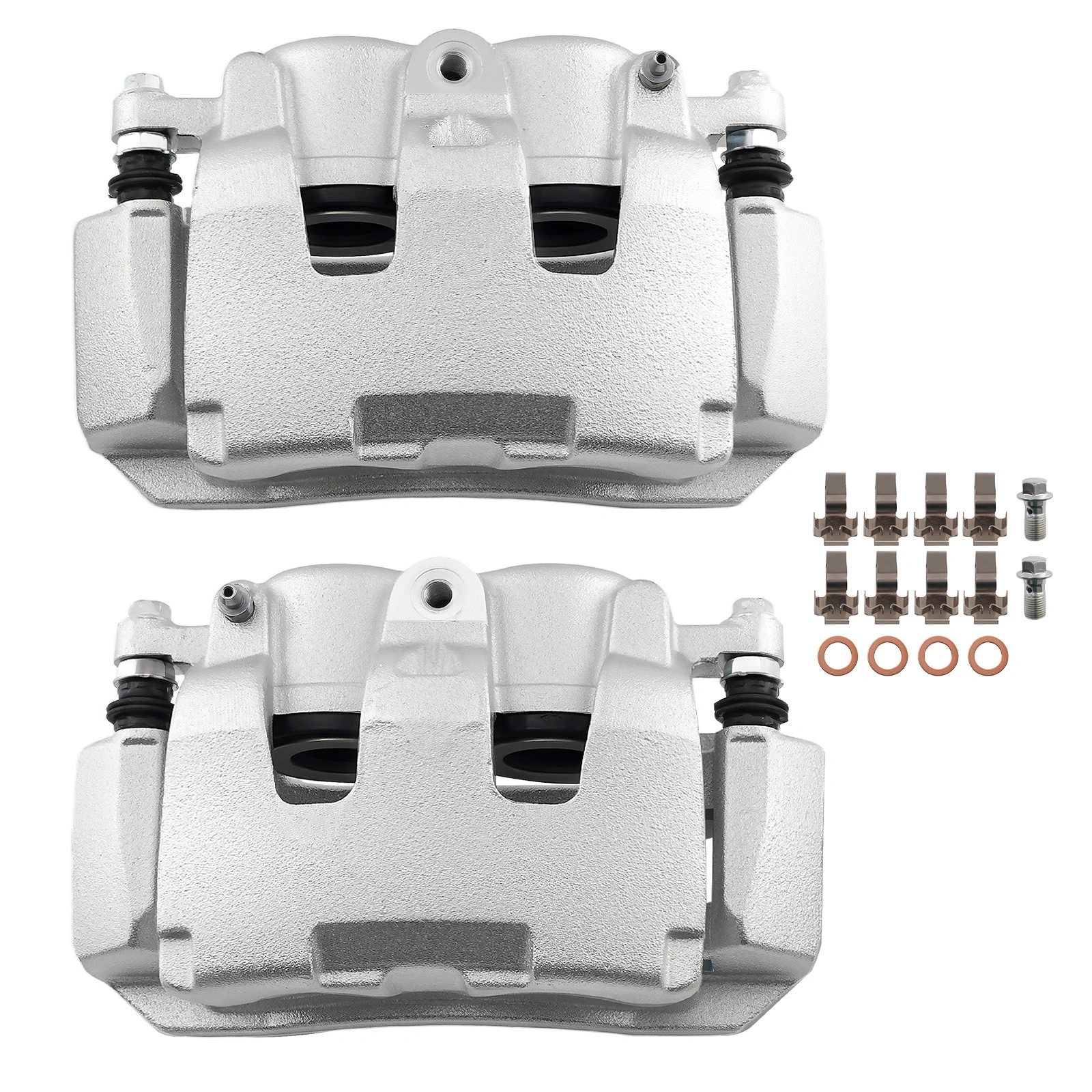 Front Disc Brake Calipers Set fit for Mitsubishi Raider 2006-2009 18B5008 18B5009 view 6