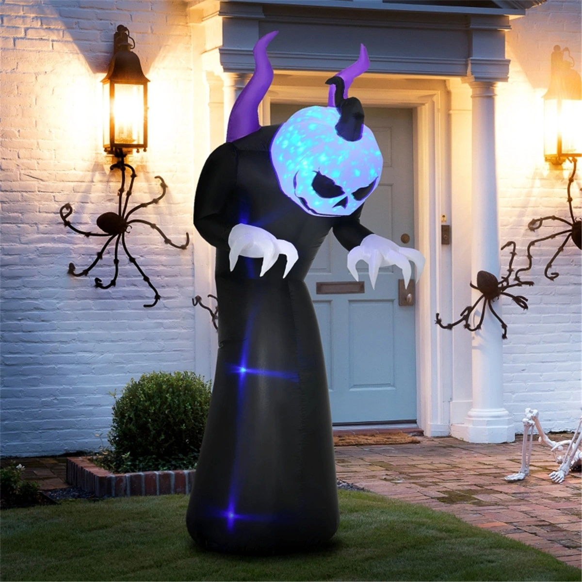 Halloween Decoration LED Lighted Yard Inflatable Scary Party Decor