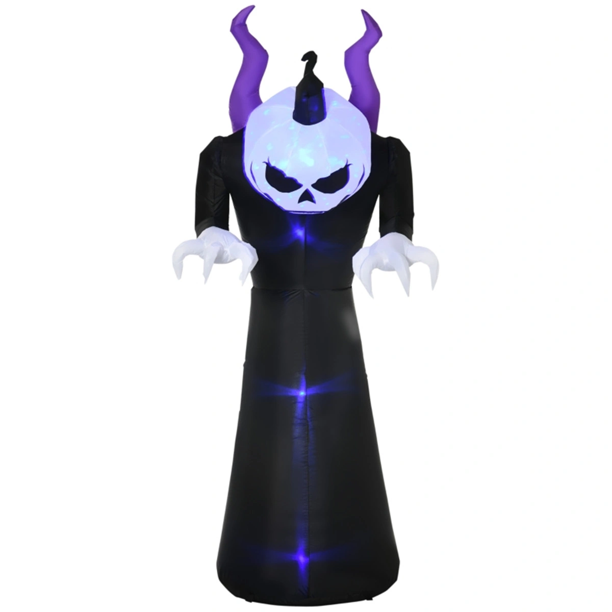 Halloween Decoration LED Lighted Yard Inflatable Scary Party Decor view 2