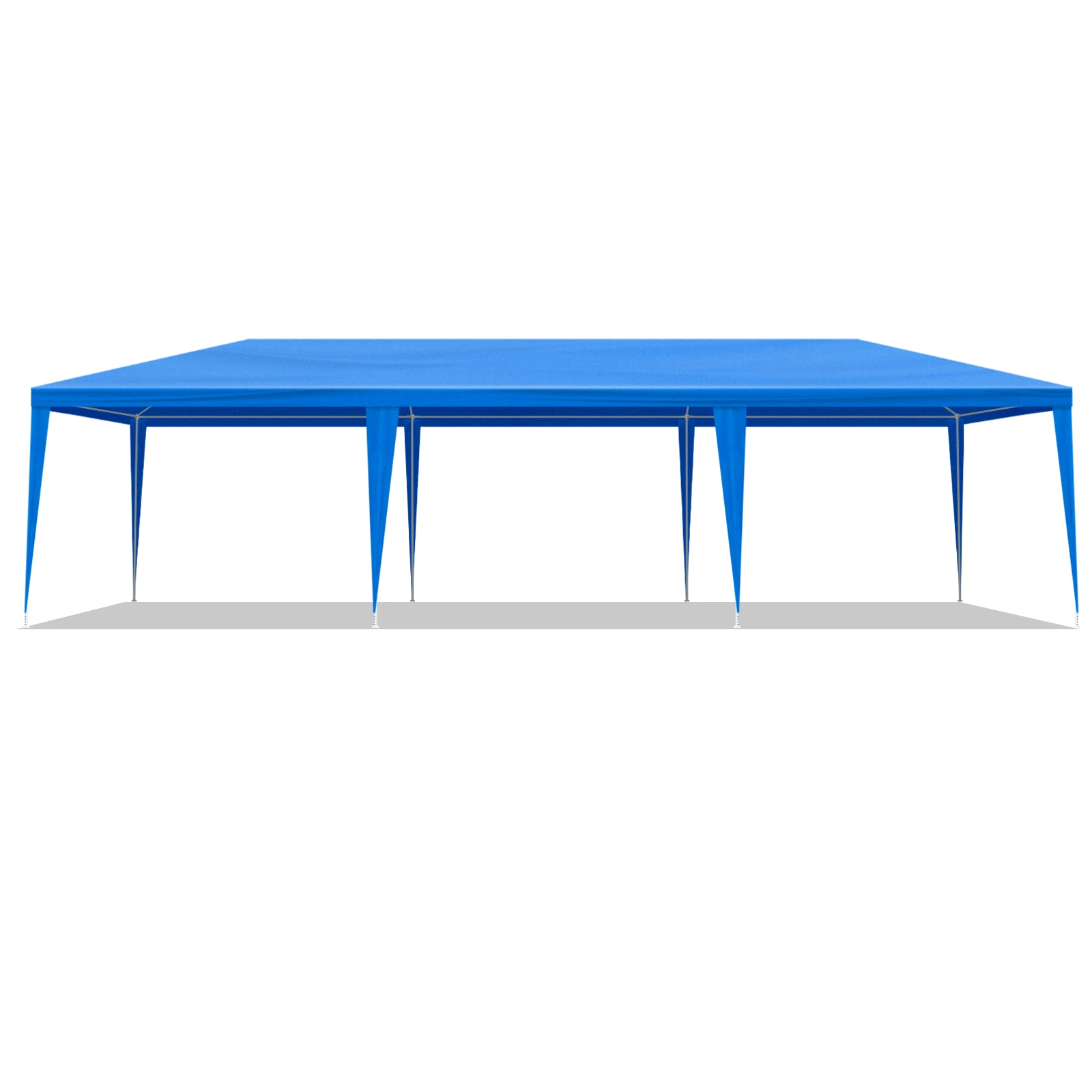 10'x30' Outdoor Party Tent with 8 Removable Sidewalls, Waterproof Canopy Patio Wedding Gazebo, Blue view 8