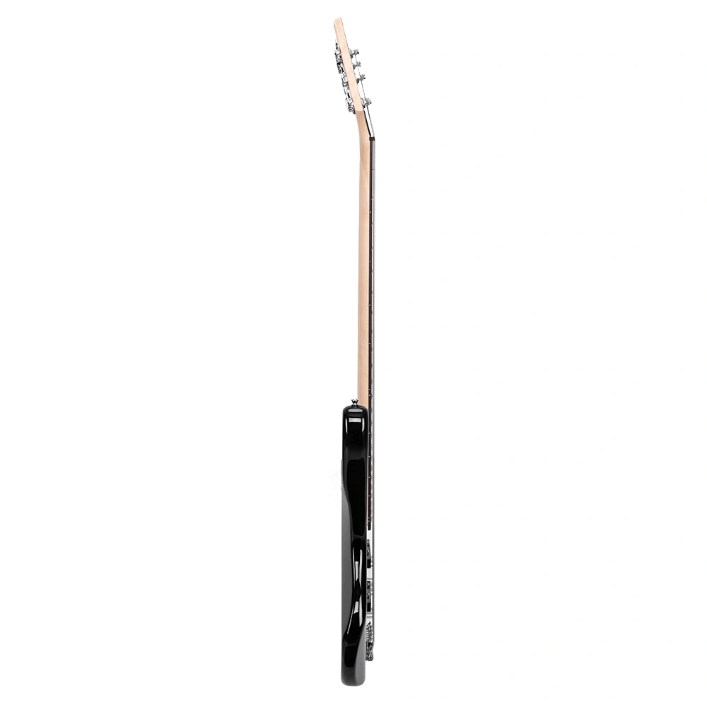 GIB Electric 5 String Bass Guitar Full Size Bag Strap Pick Connector Wrench Tool Black view 4