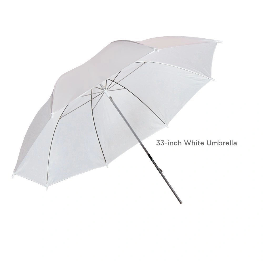 33 Inch Studio Flash Soft Umbrella Reflector for Photography White Lighting Equipment
