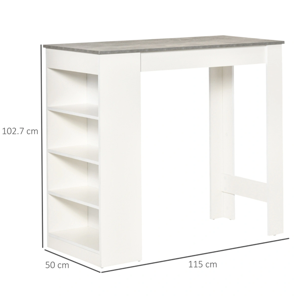 Coffee Table Bar Table Space-Saving Folding Multi-Purpose Table for Living Room Kitchen Bedroom Apartment view 3