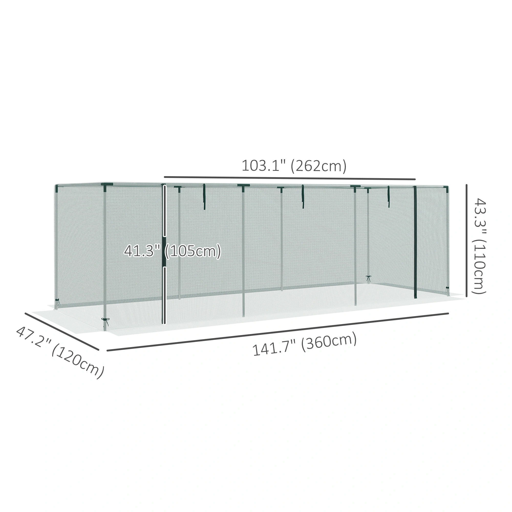 Indoor Plant Protection Tent - Grow House with Reflective Lining for Seedlings & Herb Cultivation view 3