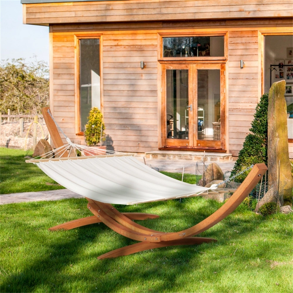 Outdoor Hammock Swing Chair with Stand - Portable Rope Hanging Chair for Garden
