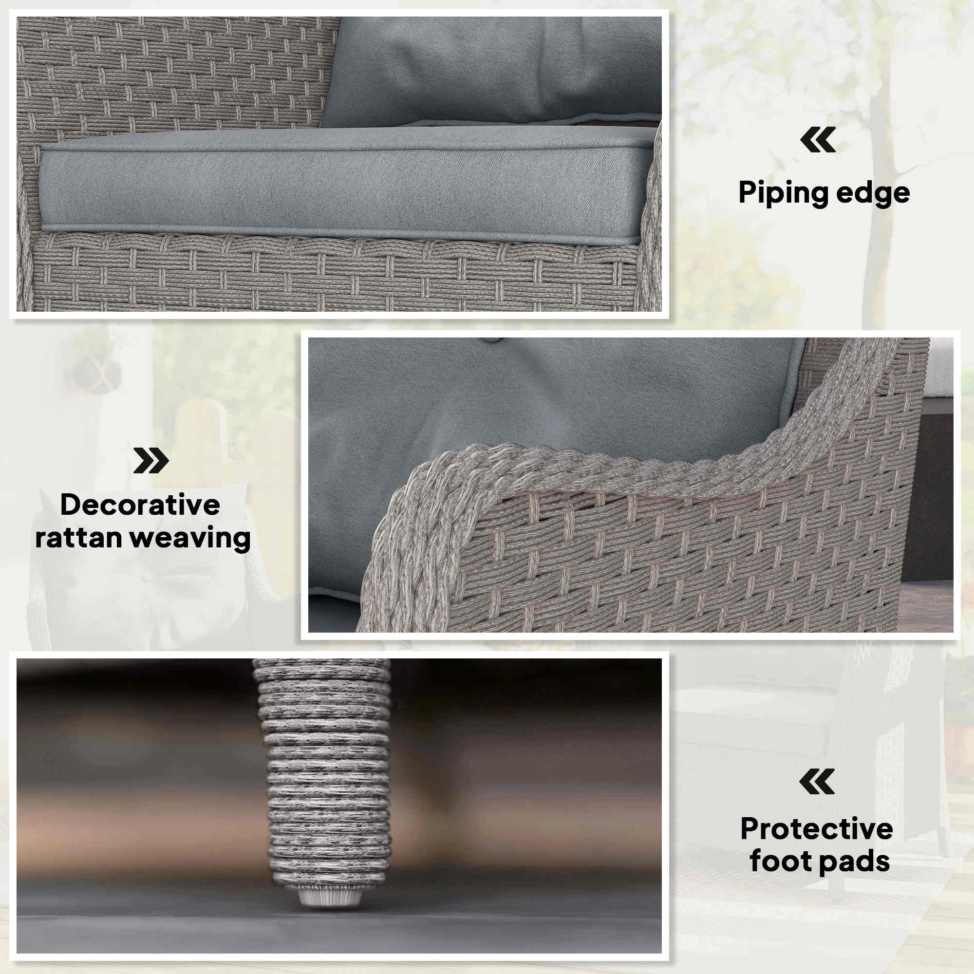 Garden Chair - Lightweight Outdoor Patio Seating, Weather Resistant Lawn Armchair, Comfortable Backrest for Terrace view 2