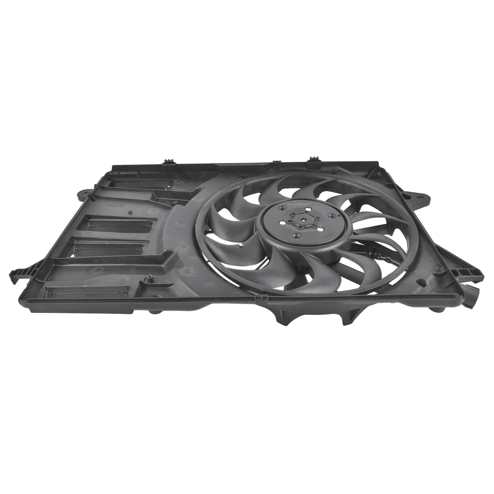 Radiator Fan Assembly with Brushless Motor Fits for Chevrolet Malibu Sedan 1.5L l4 2021-2022 Black 1Pc view 6