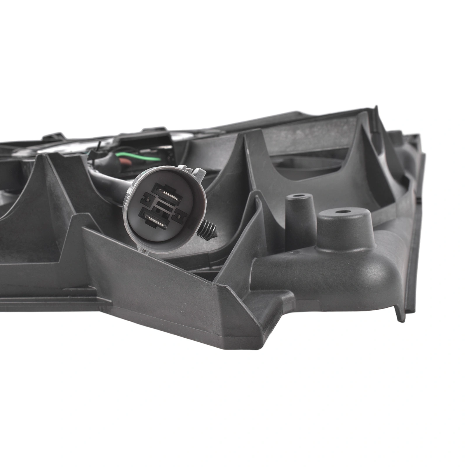 Radiator Fan Assembly with Brushless Motor Fits for Chevrolet Malibu Sedan 1.5L l4 2021-2022 Black 1Pc view 8