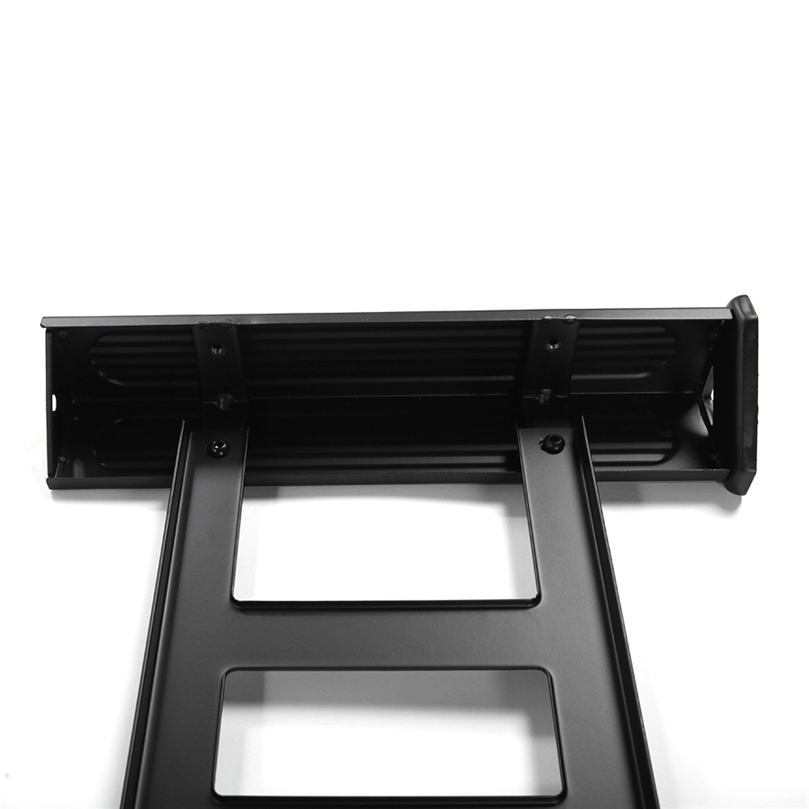 Portable Courtyard Metal Fire Pit with Accessories Black view 19
