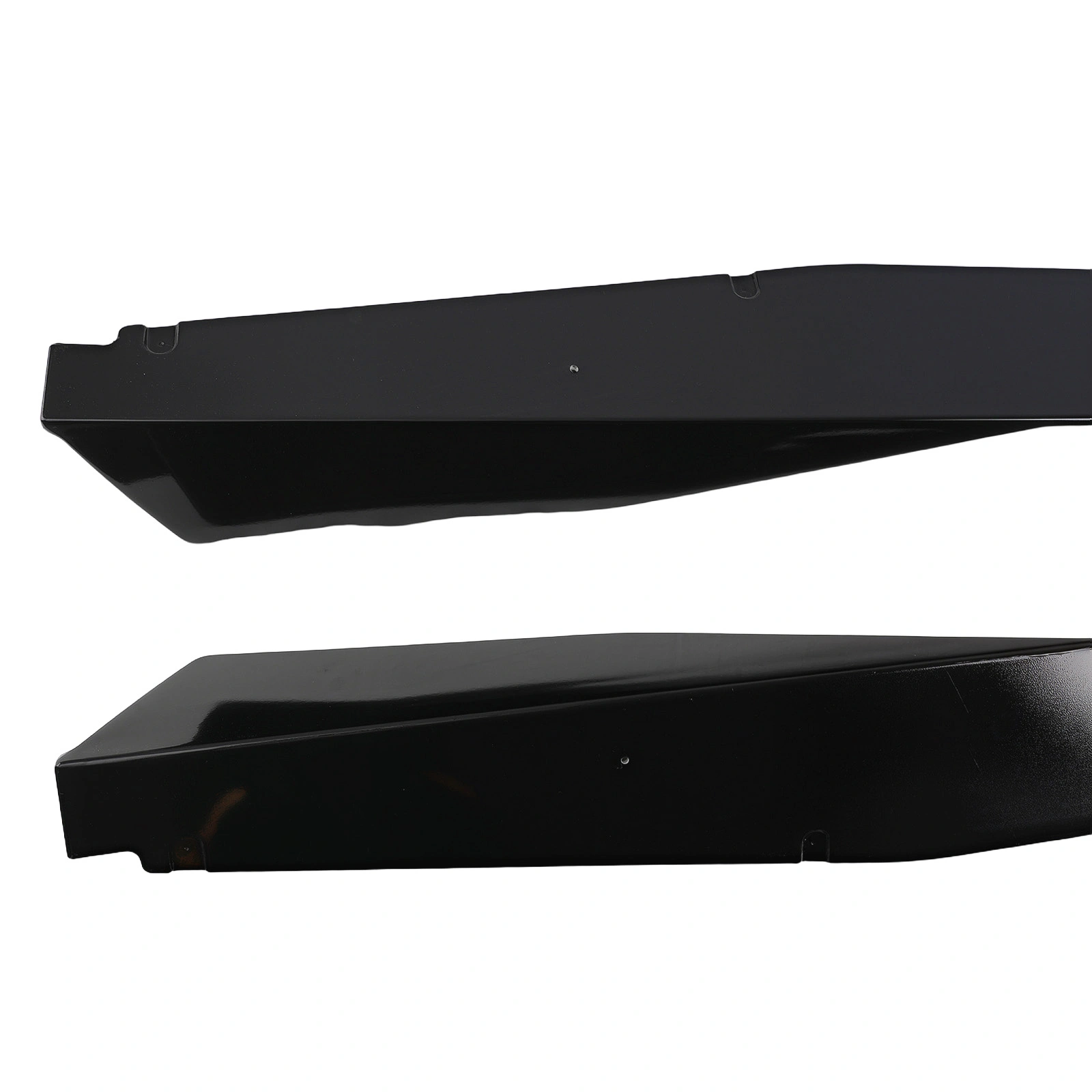 2Pcs Black Side Skirt Extensions for Corvette C8 2020-2024 | ABS Body Side Skirt Trim Panels view 5