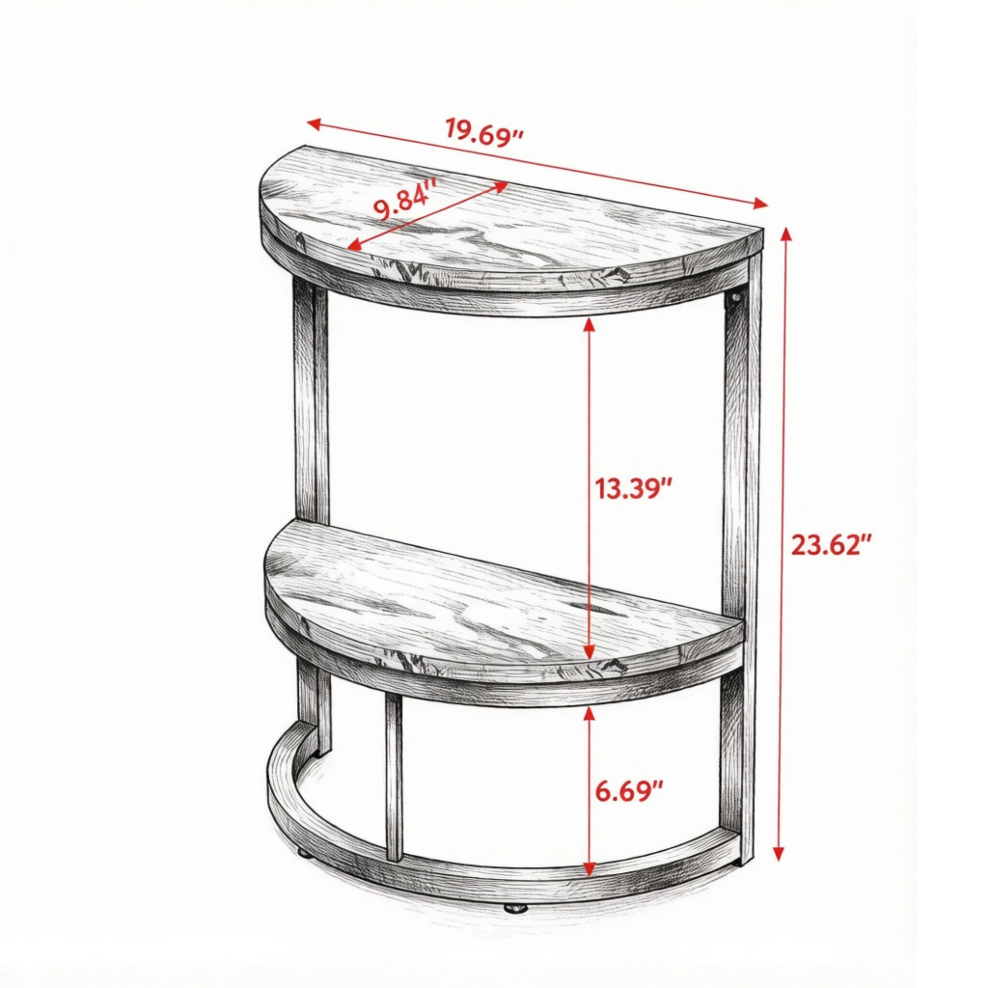 End Table view 3