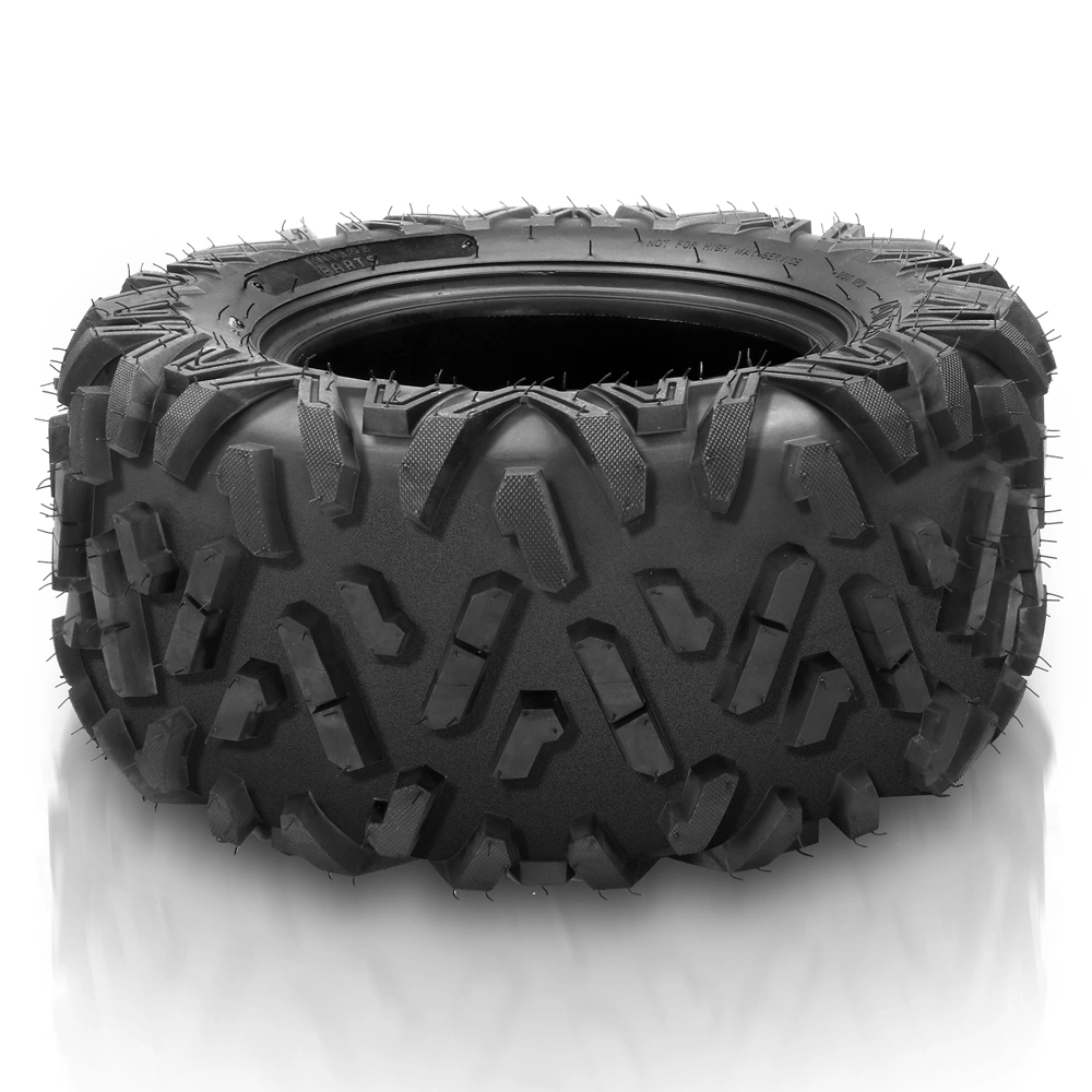 ATV UTV Tires Set of 4, 25x8-12 Front & 25x10-12 Rear, 25x8x12 25x10x12, 6PR Off-Road view 15