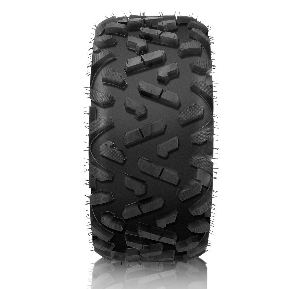 ATV UTV Tires Set of 4, 25x8-12 Front & 25x10-12 Rear, 25x8x12 25x10x12, 6PR Off-Road view 3
