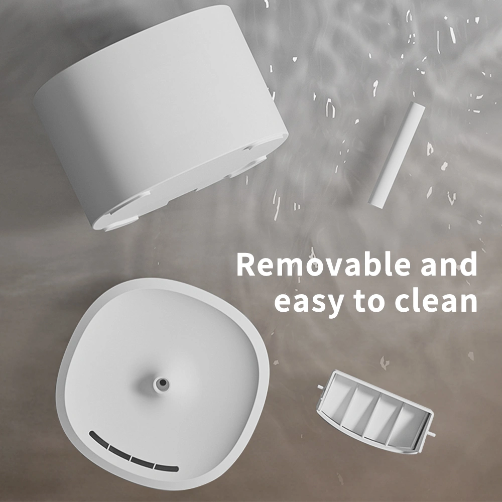 Leduo Pet Water Dispenser, Silent Circulating Water, Multi Layer Filtration, Cleaning and Hydrating, Suitable for Cats and Dogs, Allowing You to Rest Assured view 2