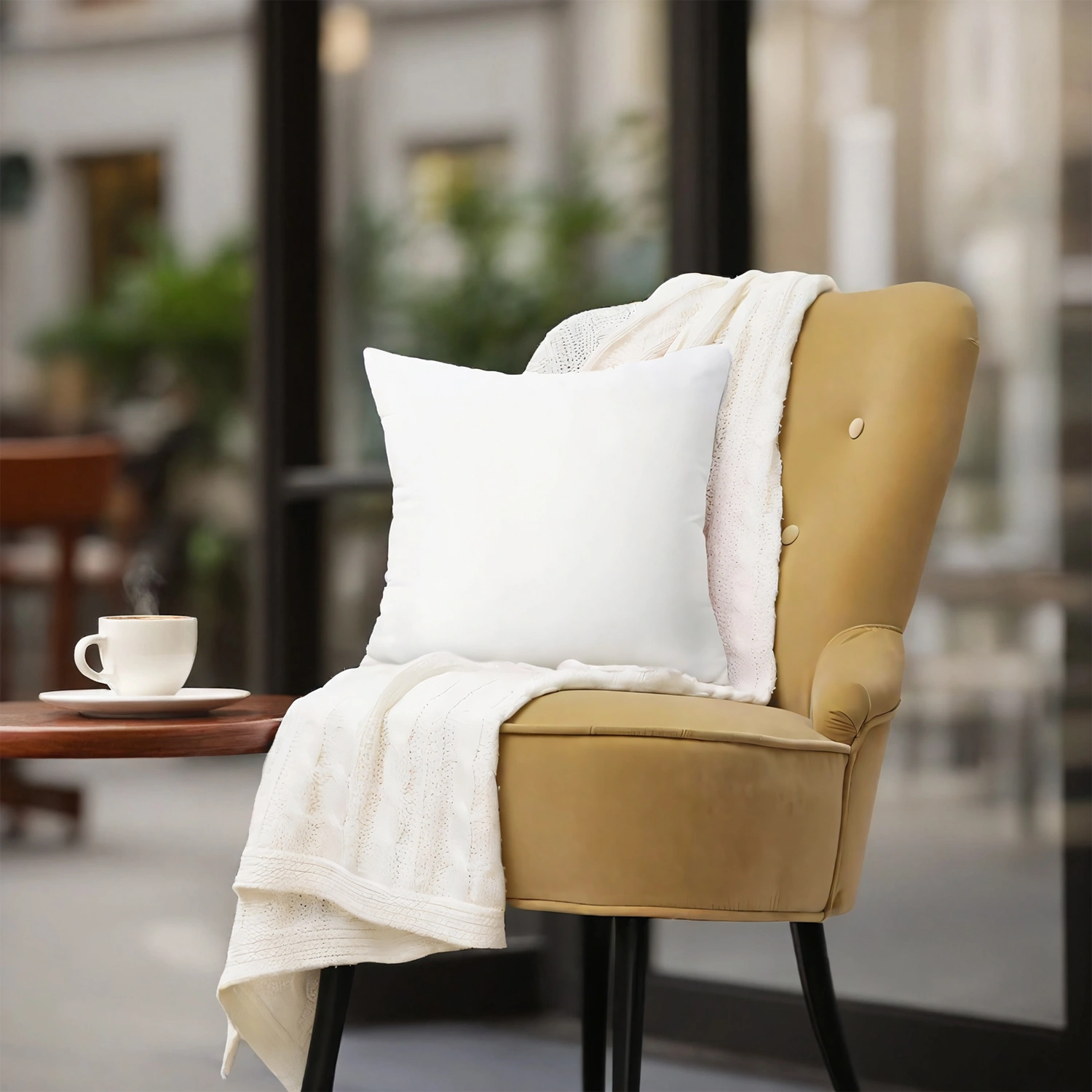 This two-pack of large pillow inserts delivers quality at an affordable price. Carefully controlled filling density ensures each insert remains full and structured for extended use. The 22-inch size fits most standard pillow covers, making it an econ view 7