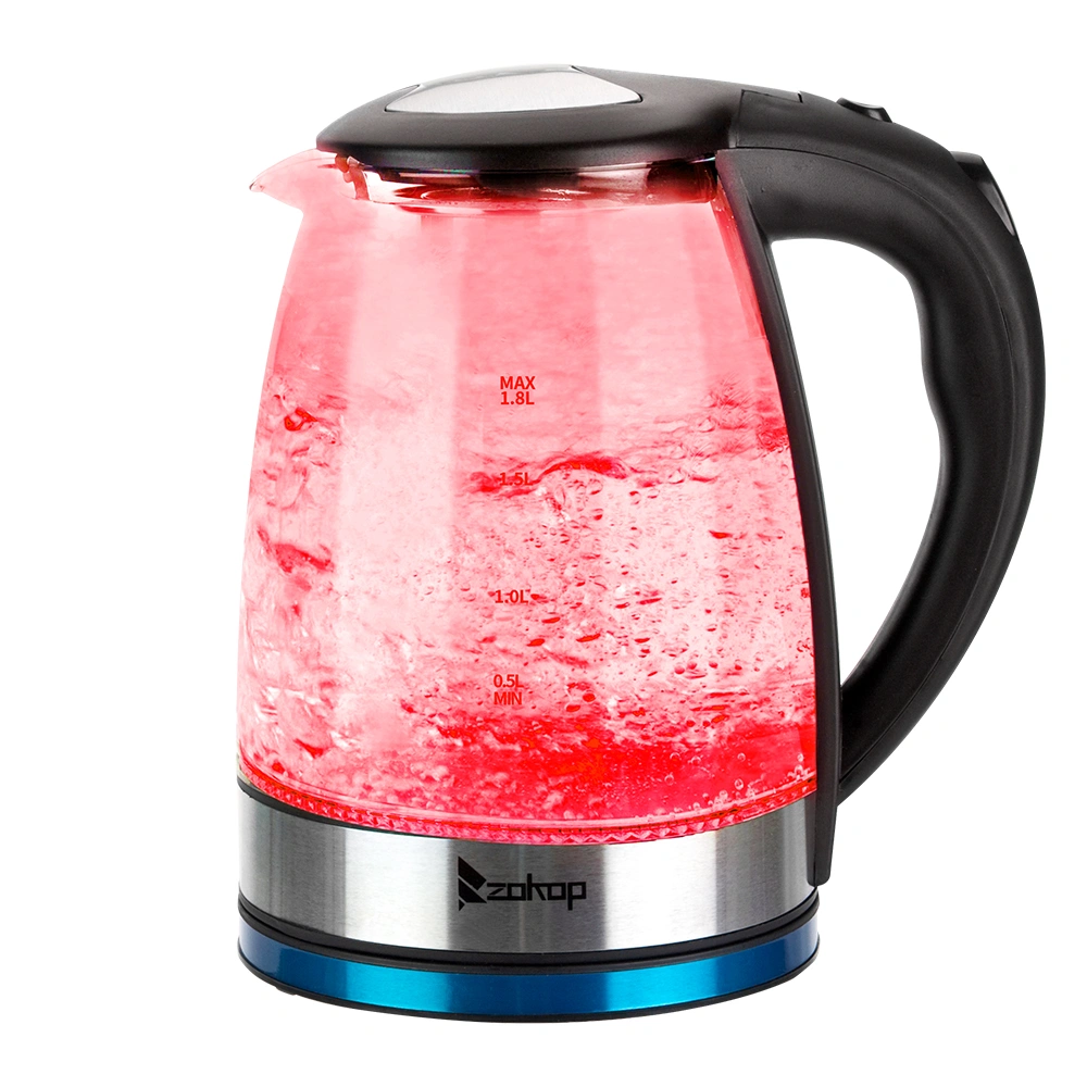 HD-1861-A 110V 1200W 1.8L Electric Glass Kettle US Plug view 13
