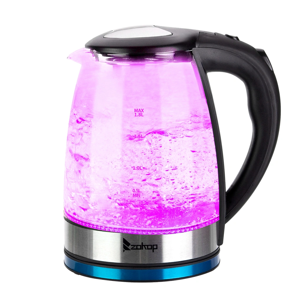 HD-1861-A 110V 1200W 1.8L Electric Glass Kettle US Plug view 16