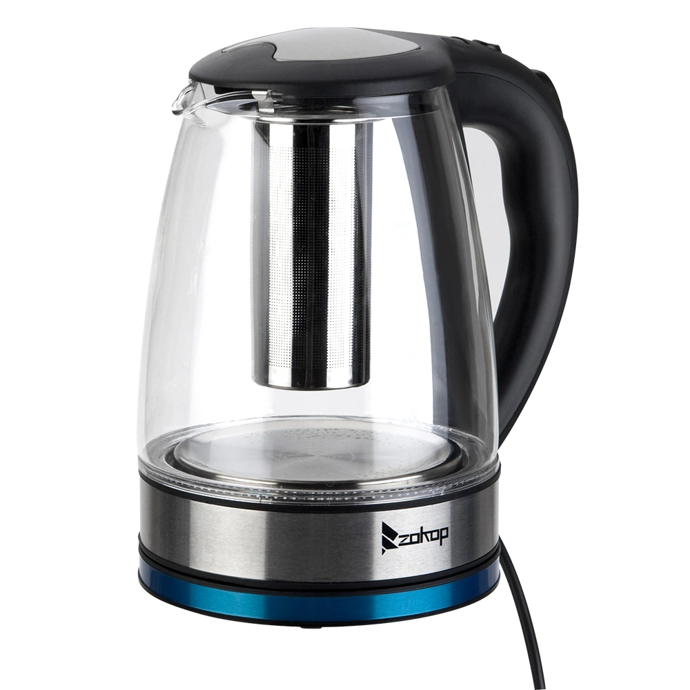 HD-1861-A 110V 1200W 1.8L Electric Glass Kettle US Plug view 18