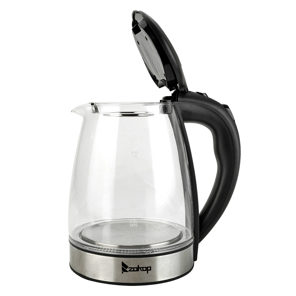 HD-1861-A 110V 1200W 1.8L Electric Glass Kettle US Plug view 20