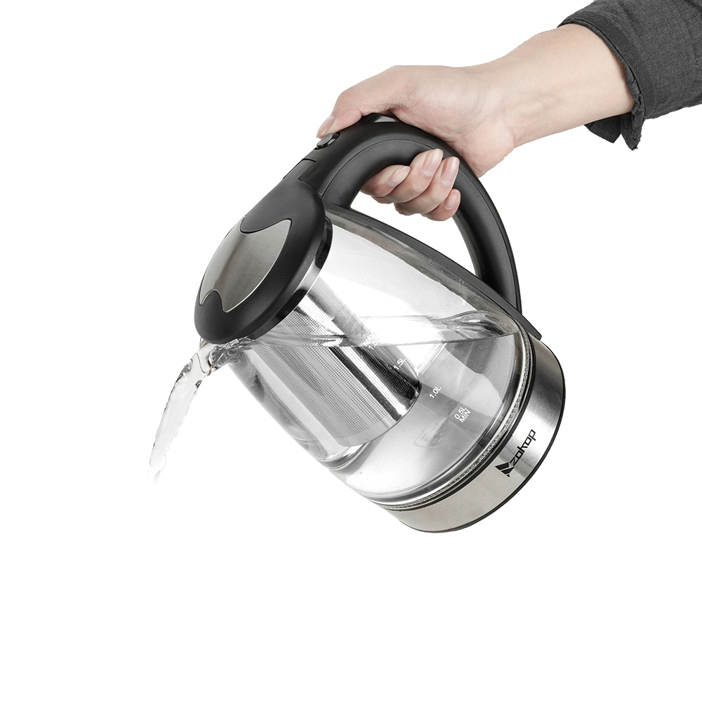 HD-1861-A 110V 1200W 1.8L Electric Glass Kettle US Plug view 22