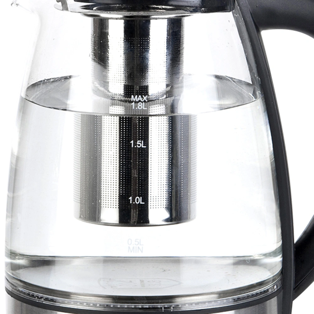 HD-1861-A 110V 1200W 1.8L Electric Glass Kettle US Plug view 26