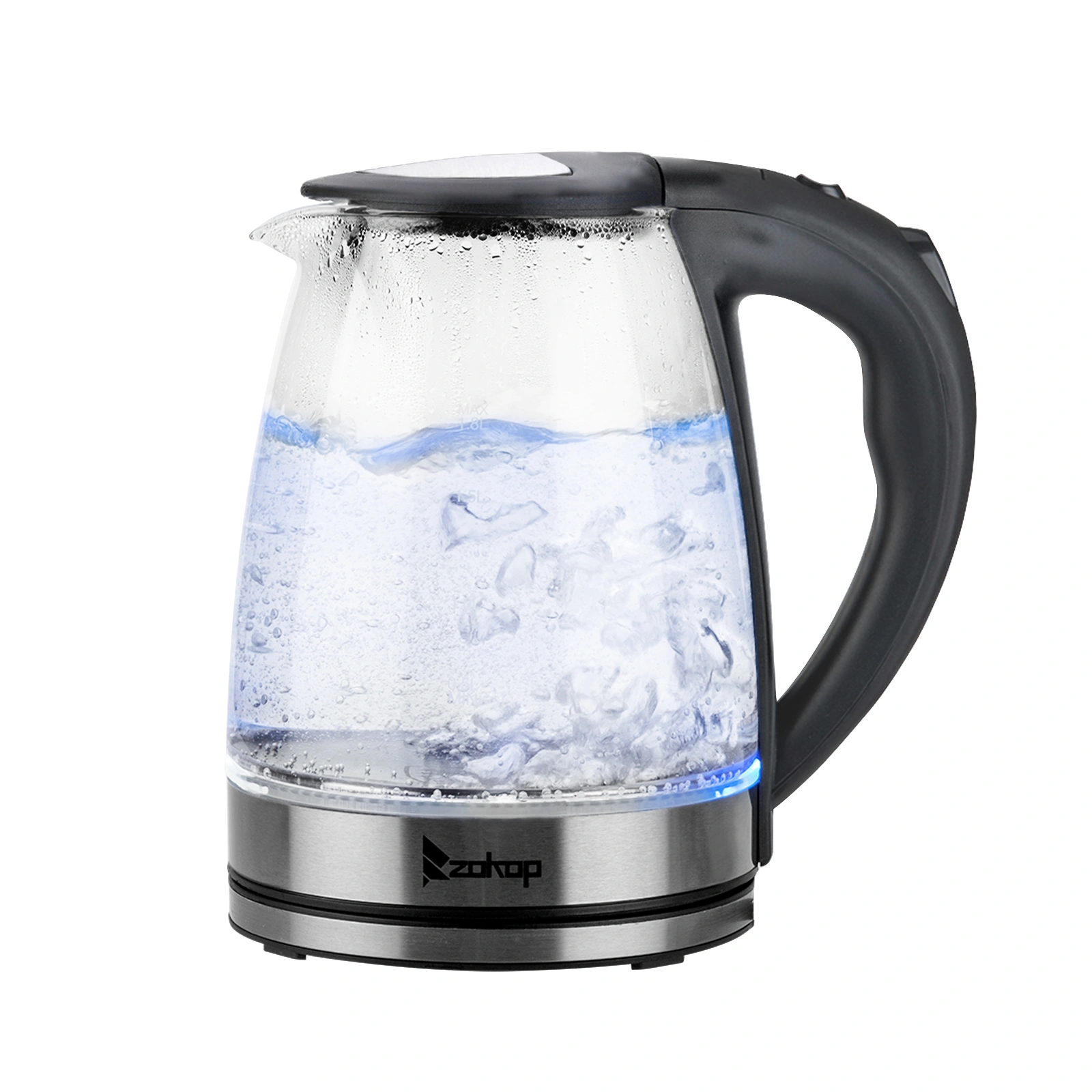 HD-1861-A 110V 1200W 1.8L Electric Glass Kettle US Plug view 33