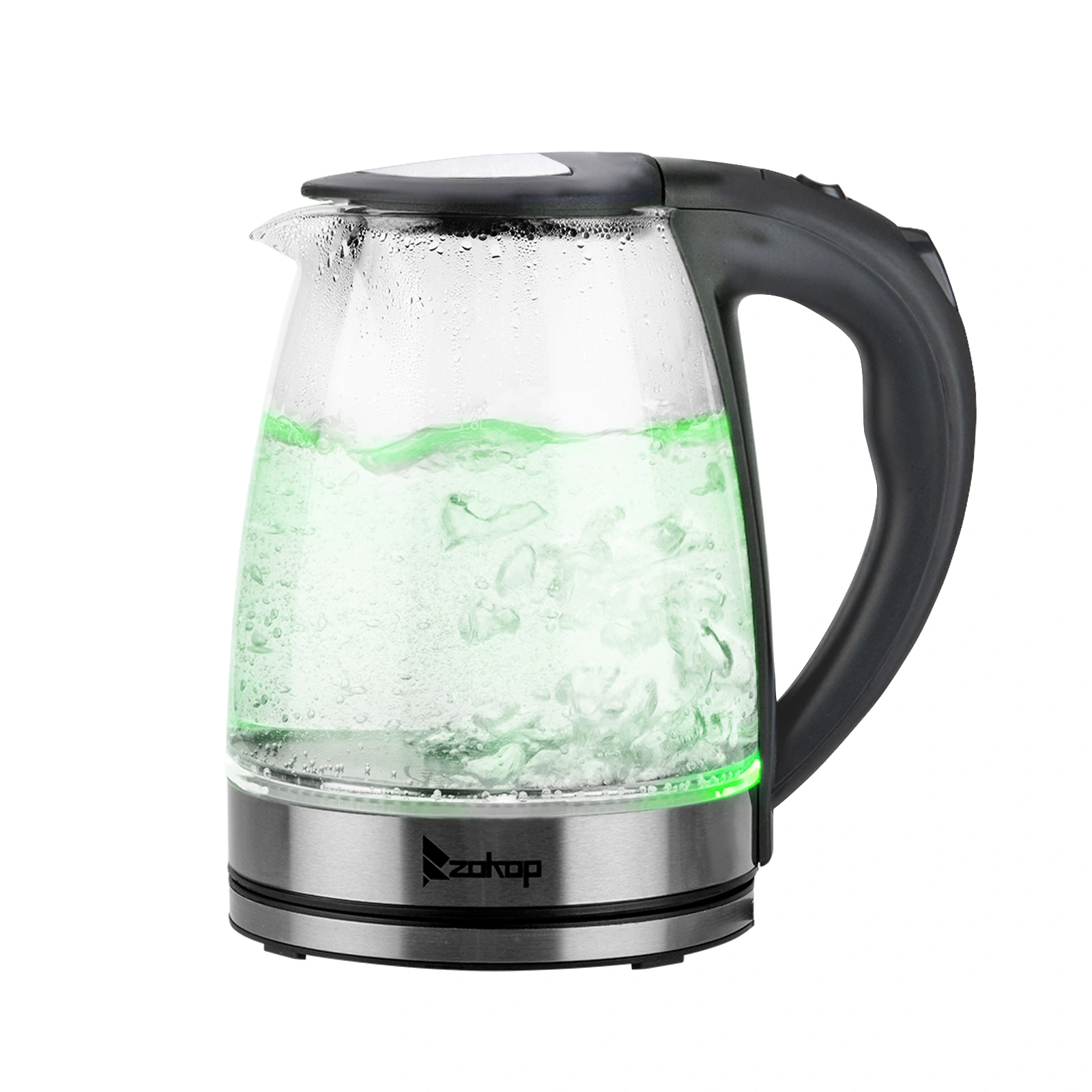 HD-1861-A 110V 1200W 1.8L Electric Glass Kettle US Plug view 36