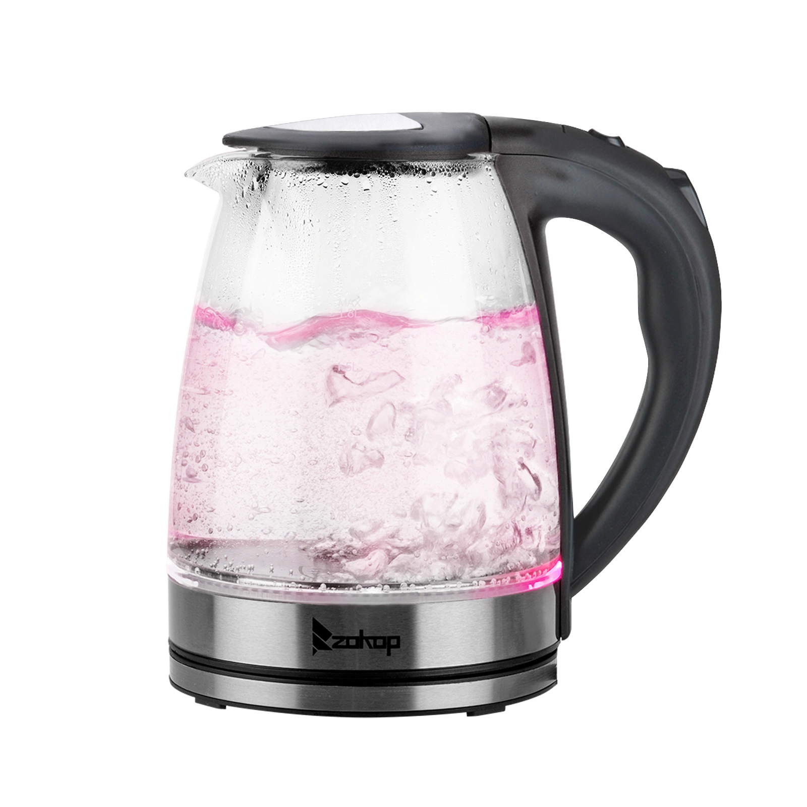 HD-1861-A 110V 1200W 1.8L Electric Glass Kettle US Plug view 37