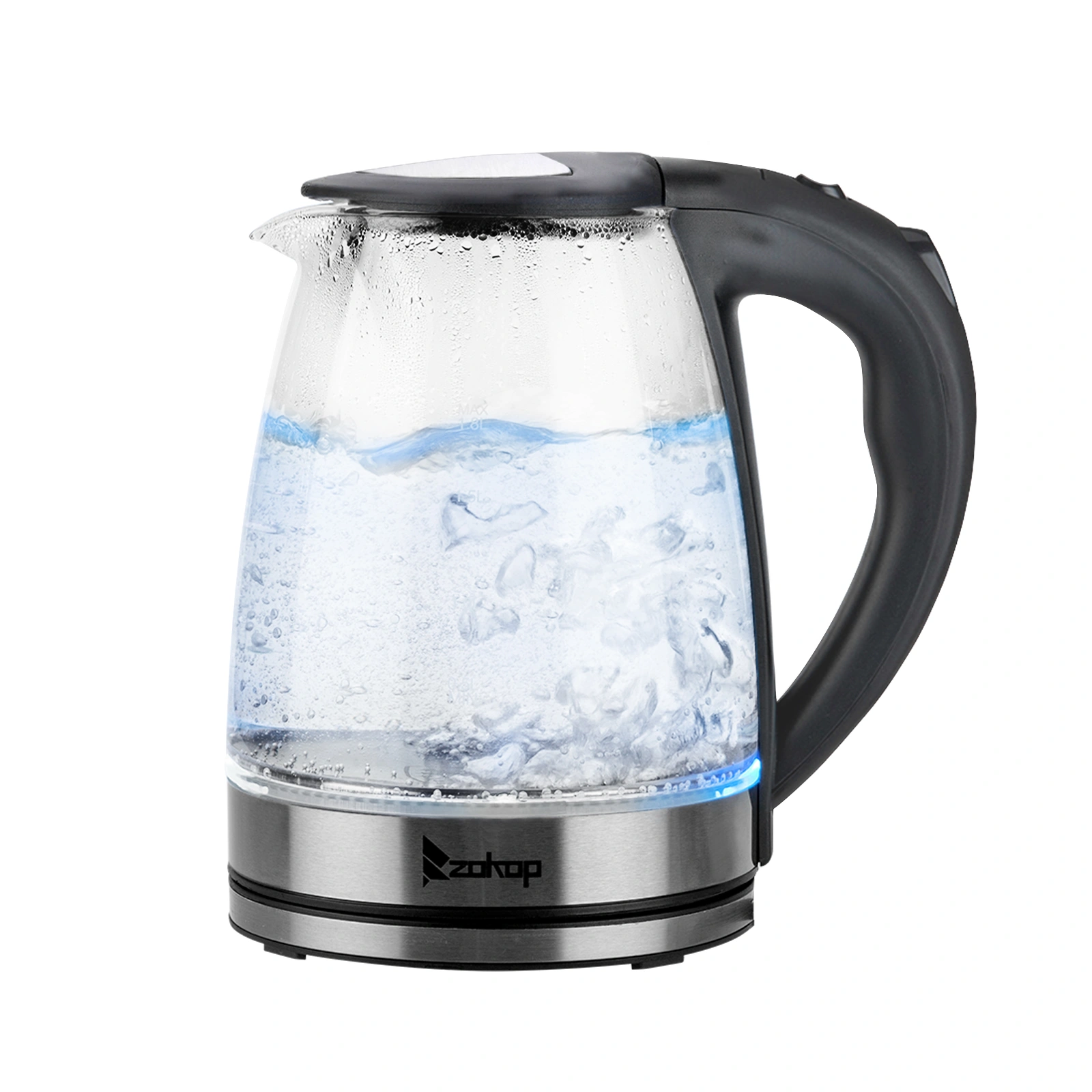 HD-1861-A 110V 1200W 1.8L Electric Glass Kettle US Plug view 38