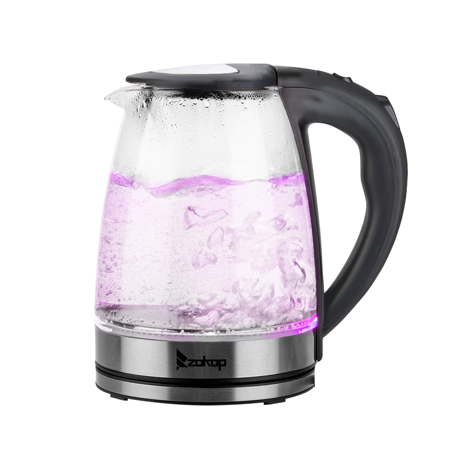 HD-1861-A 110V 1200W 1.8L Electric Glass Kettle US Plug view 41
