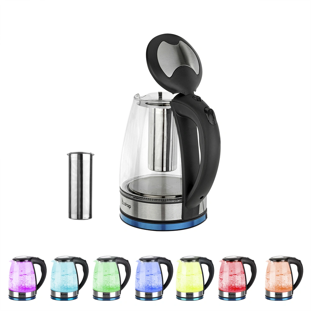HD-1861-A 110V 1200W 1.8L Electric Glass Kettle US Plug view 5