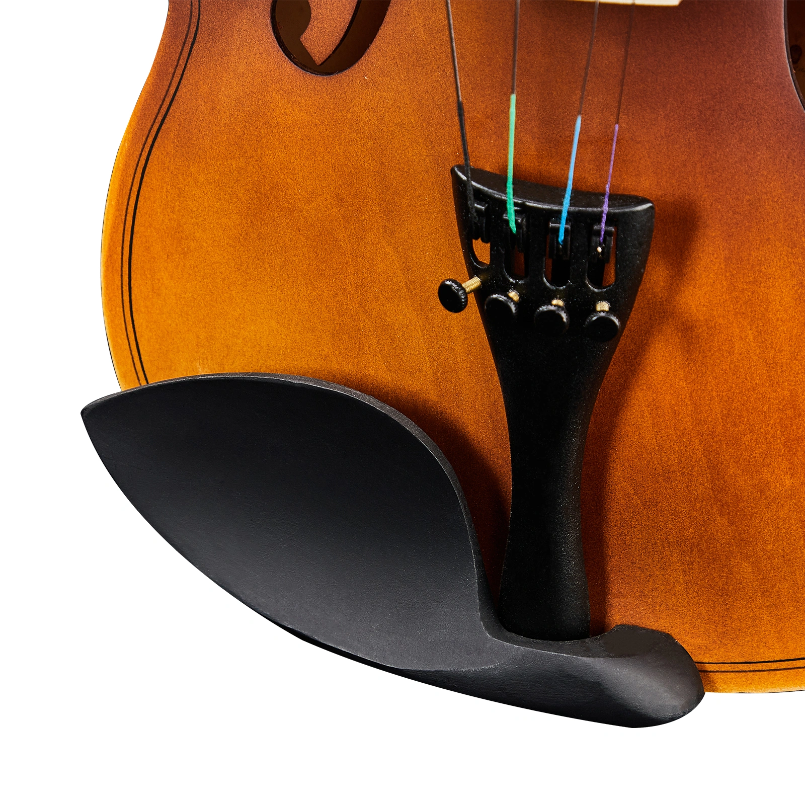 Brand new 1/4 acoustic violin set (includes case, bow, rosin, tuner, shoulder rest, strings, and tone marks) view 7