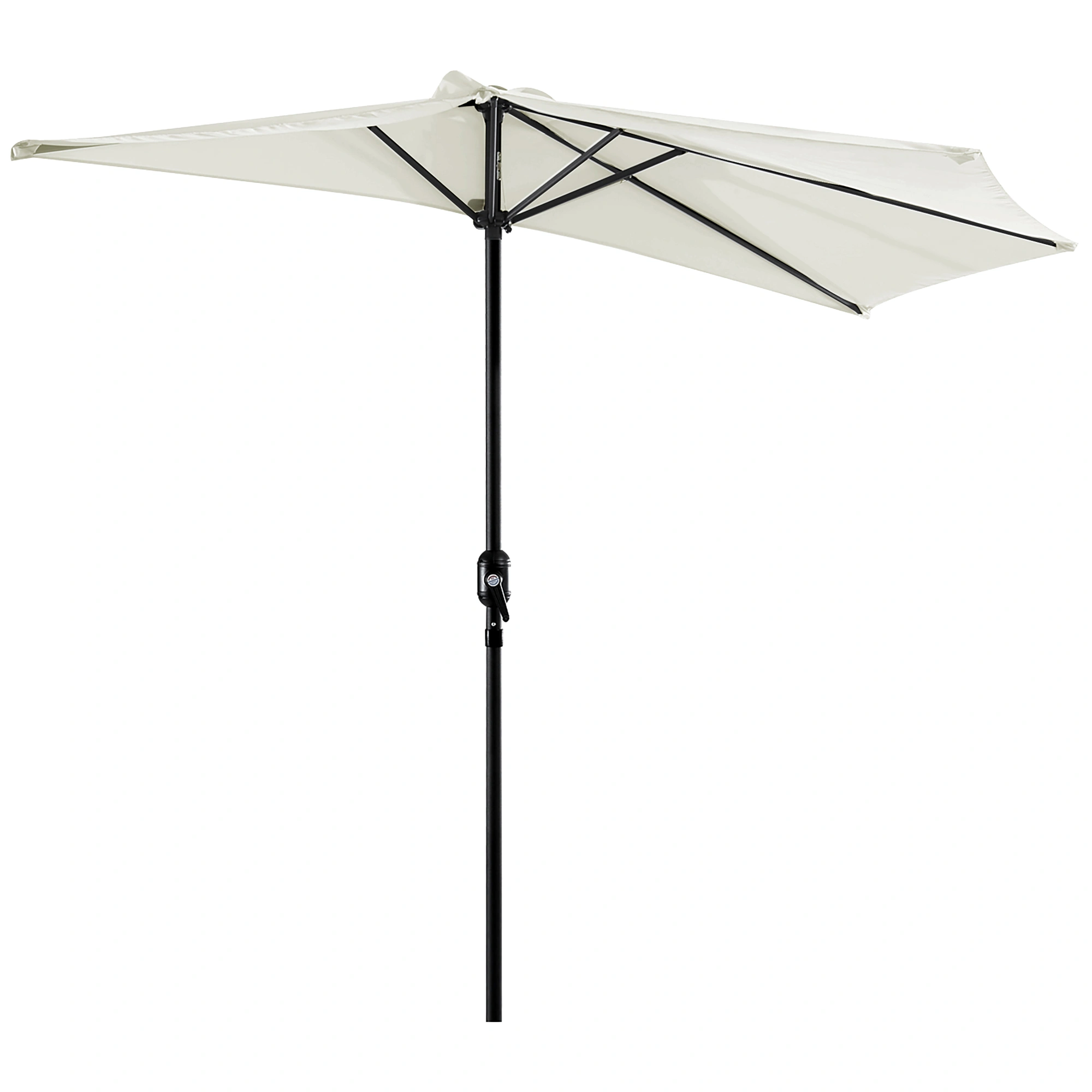 Wall Mounted Umbrella Stand, Commercial Grade Steel Umbrella Rack for Entryway, Holds Up to 15 lbs, Silver view 2