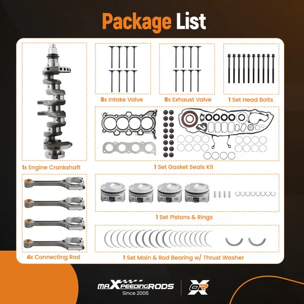 G4NC 2.0L Engine Overhaul Rebuild Kit Fit for Hyundai Elantra Tucson/Kia Soul Forte5 view 5