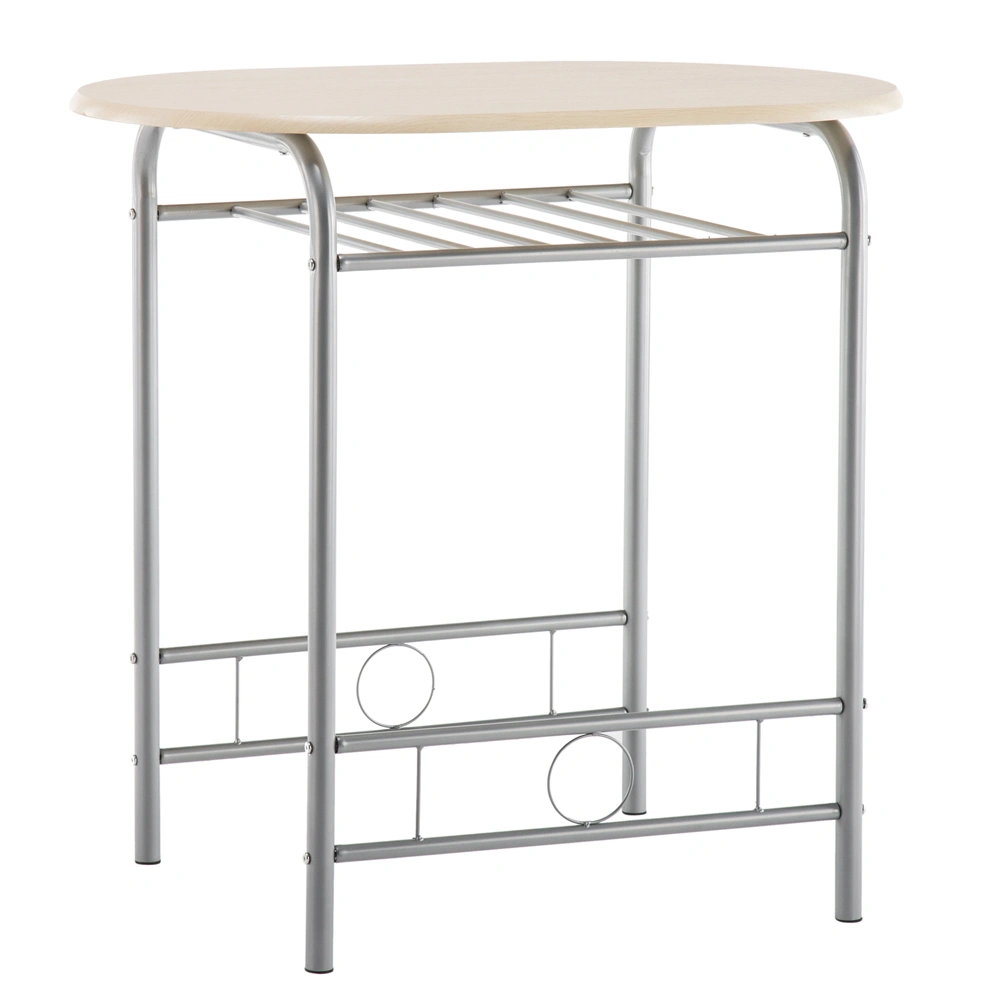 PVC Breakfast Table (One Table and Two Chairs) Natural view 34