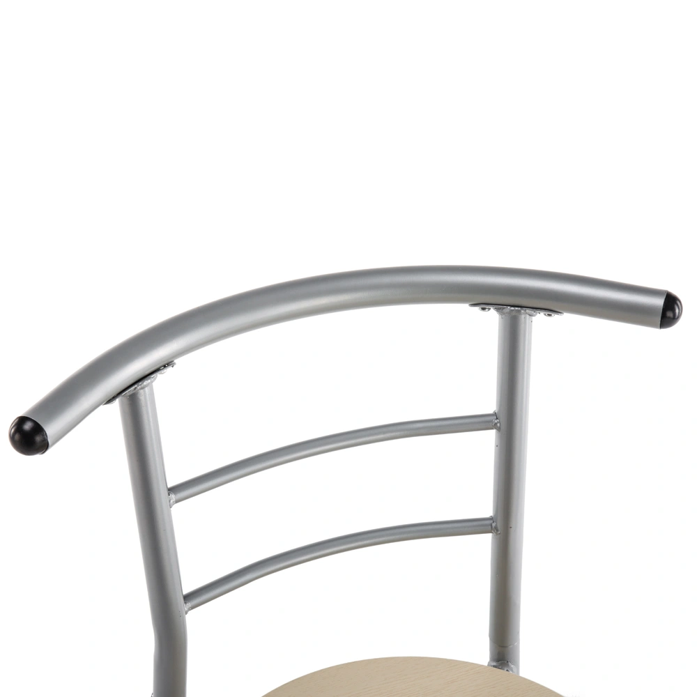 PVC Breakfast Table (One Table and Two Chairs) Natural view 8