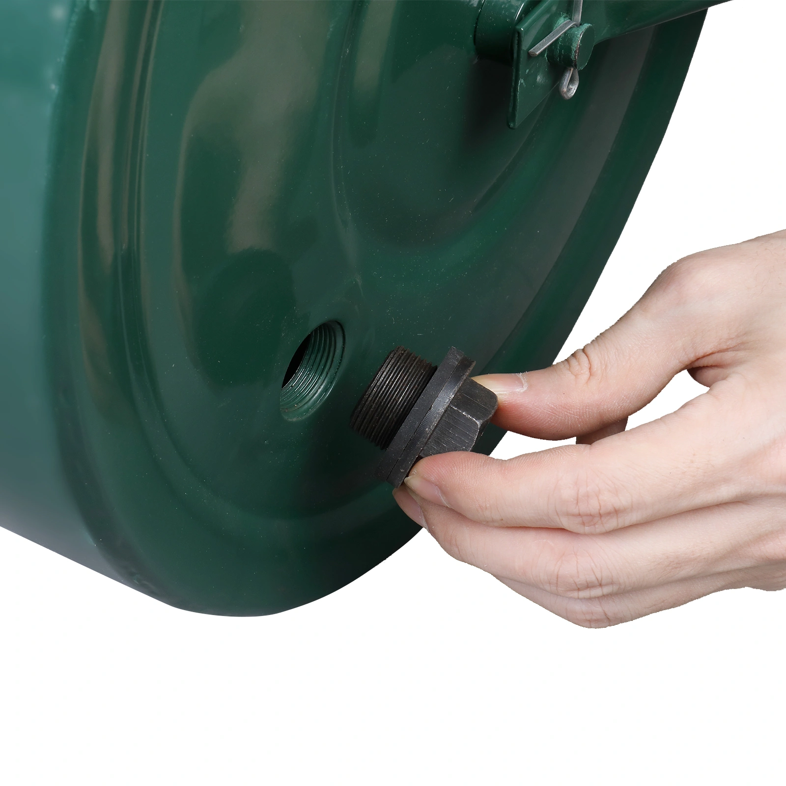 24in Lawn Roller Iron Cylindrical Garden North America Black(same as 90673505) view 15