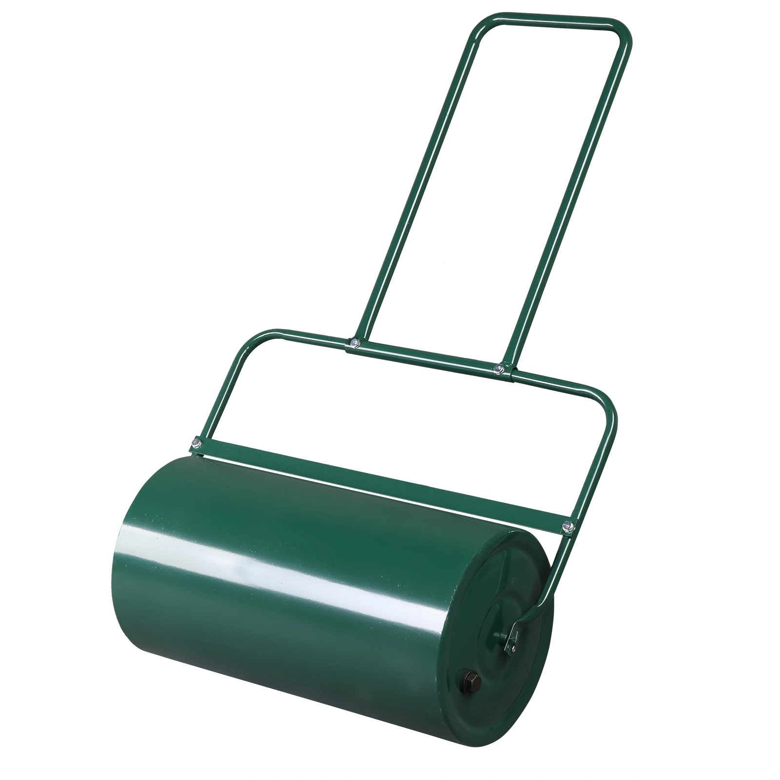 24in Lawn Roller Iron Cylindrical Garden North America Black(same as 90673505) view 5