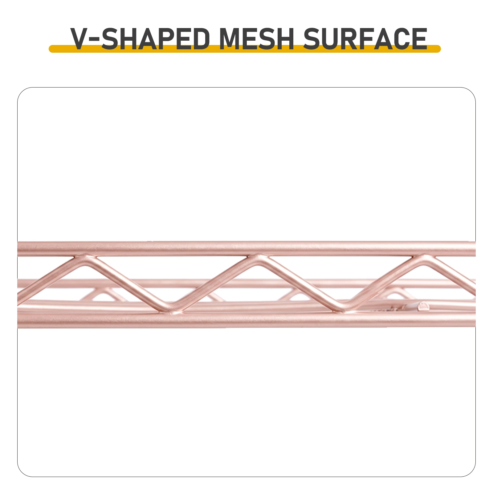 5-layer adjustable shelf with adjustable spacing, pin-type deformable structure, adjustable feet, display rack, iron, 54*29*150cm, powder coated with high-gloss powder view 2