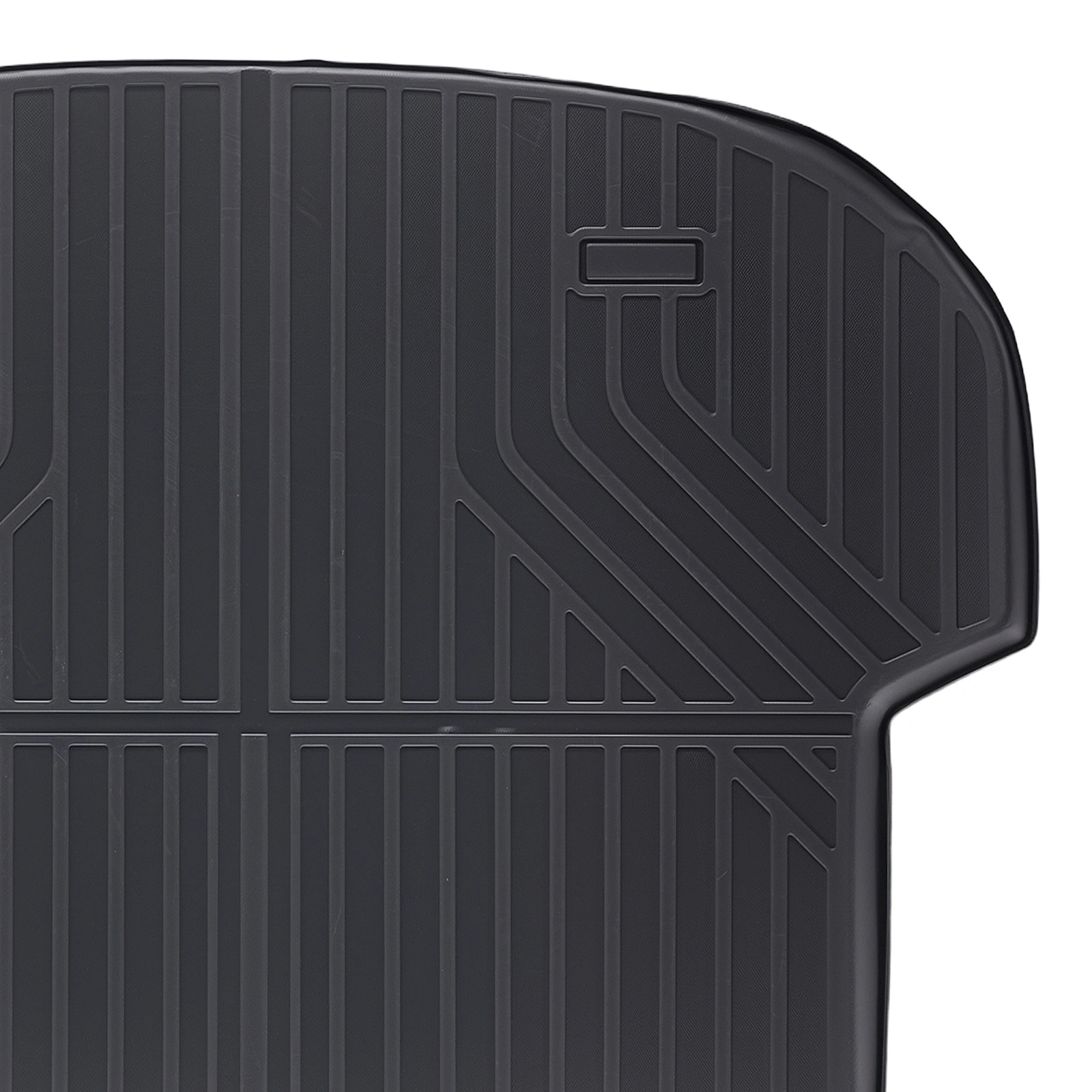 Black Trunk Mat Liner fit for Hyundai Santa Fe 21-23 Cargo Liner Mat Waterproof TPE view 5