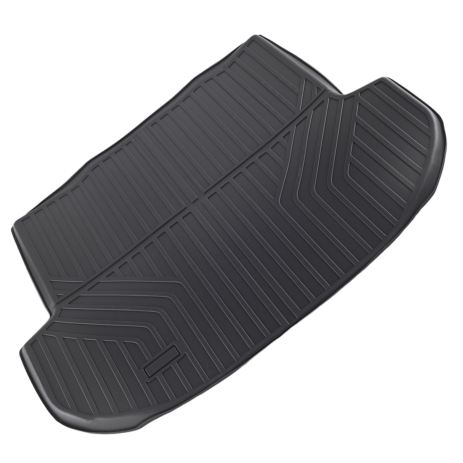 Black Trunk Mat Liner fit for Hyundai Santa Fe 21-23 Cargo Liner Mat Waterproof TPE view 6
