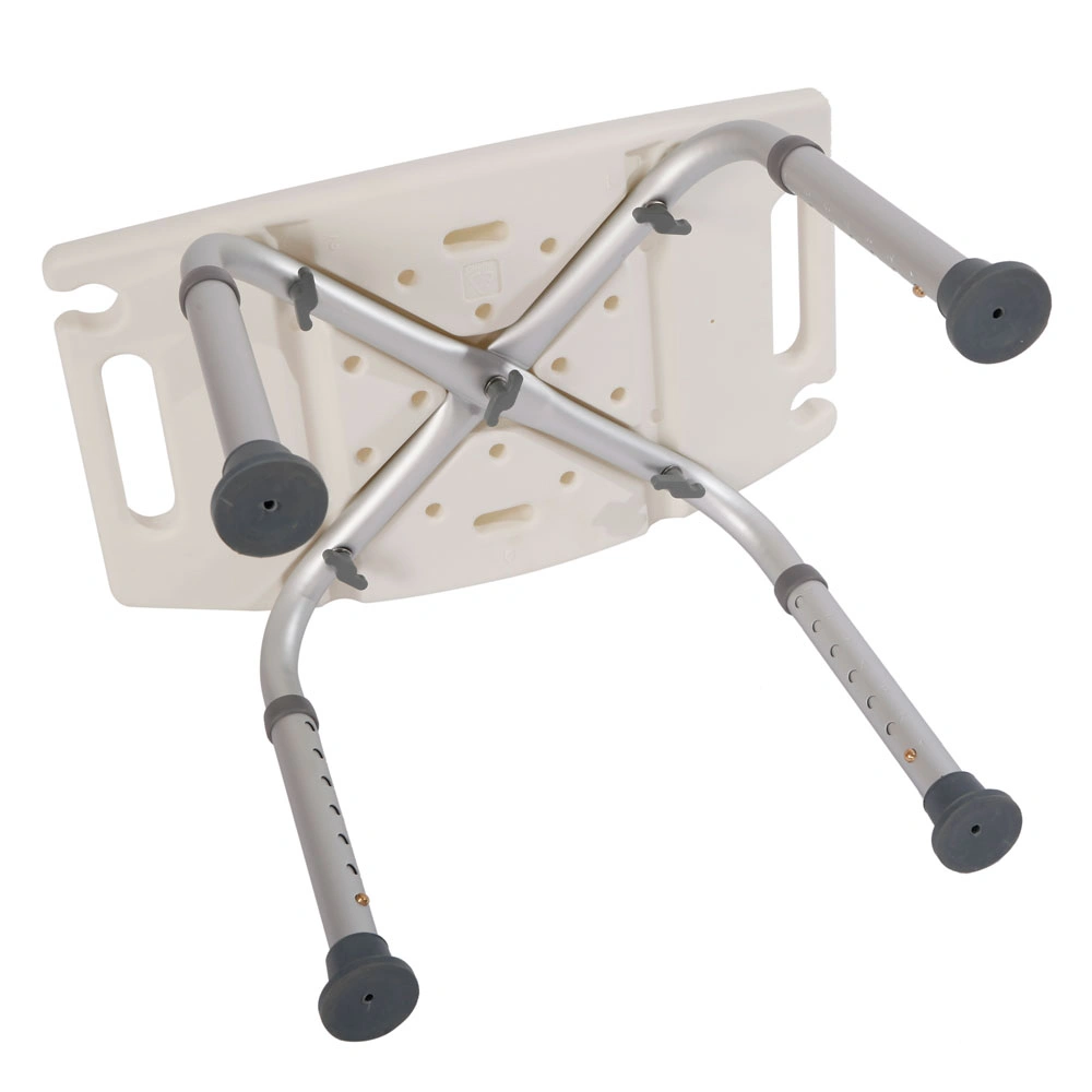 1 x 1.35mm White Bath Chair, Simple Shower Seat for Bathroom Safety and Accessibility view 3