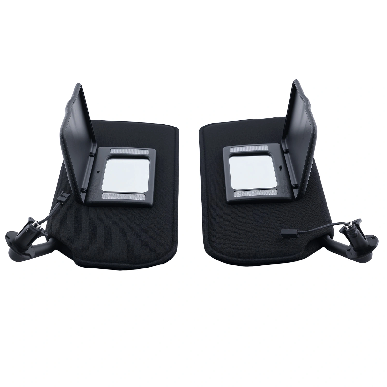 Pair Black Sun Visor L+R fit for Chevrolet Corvette C5 Light 97-04 10442033 10442034 view 6