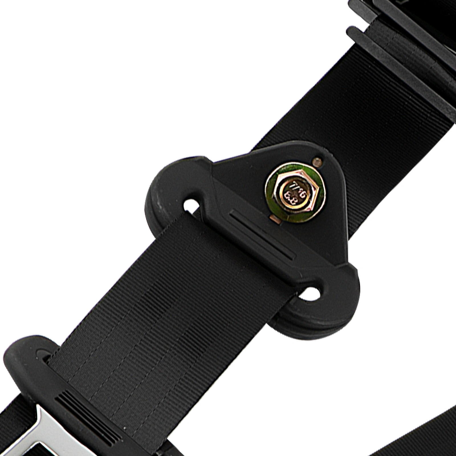 2pcs Seat Belt 3 Point Universal Retractable Safety Belt Black view 7