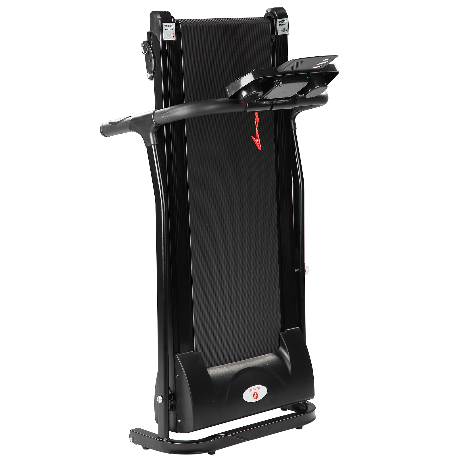 Electric Treadmill Motorized Running Machine - Foldable Home Fitness Jogger Workout Equipment for Indoor Exercise view 2