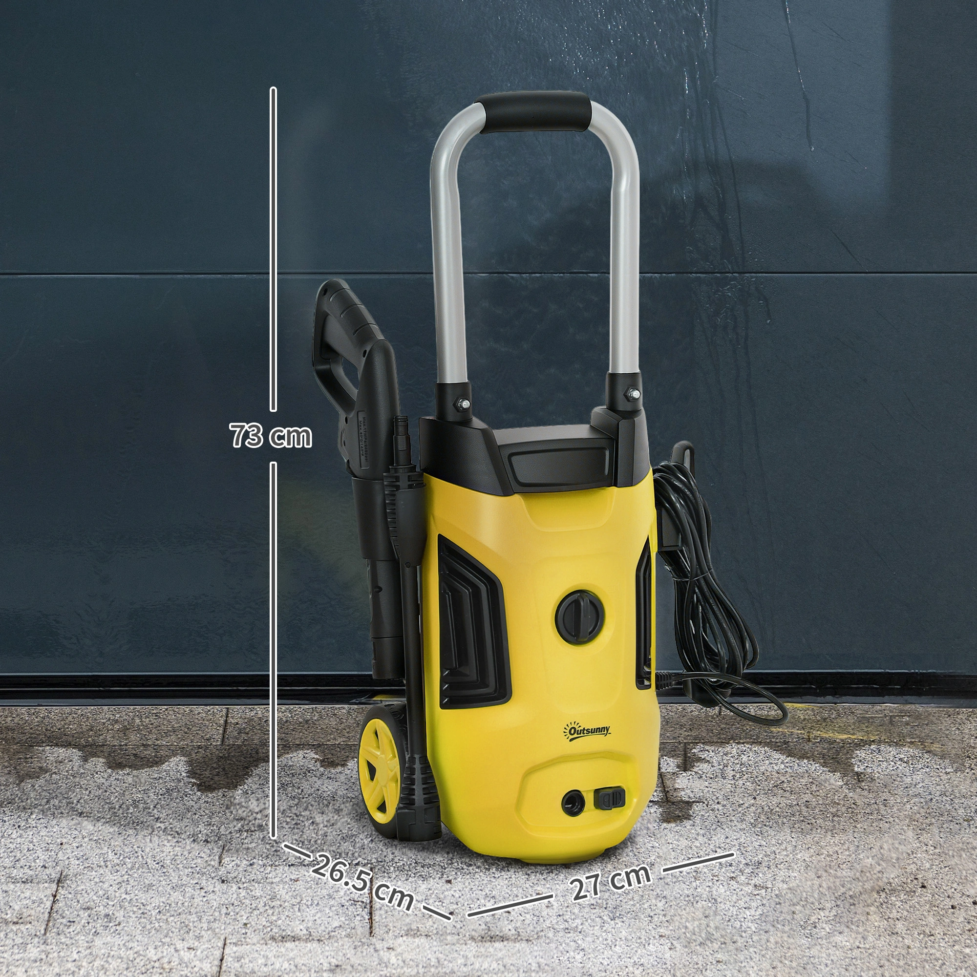 High Pressure Washer 2500 PSI Professional Electric Pressure Cleaner 1.8 GPM Kit view 4