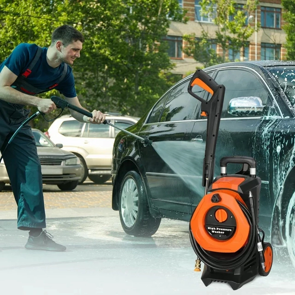 110.00V 203A 1400.00W High Pressure Cleaner Orange view 6