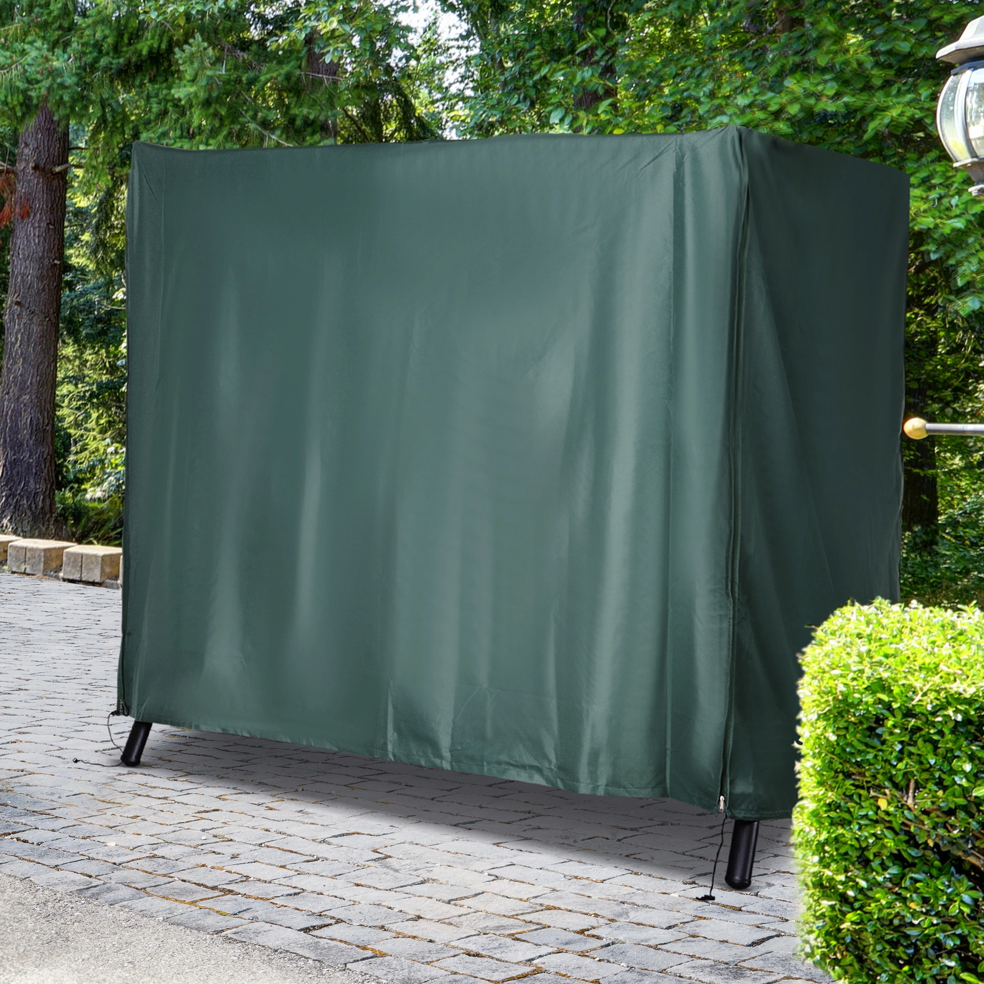 Swing Chair Cover, Waterproof Outdoor Furniture Protector, Dust-Resistant Patio Swing Cushion Cover, All-Weather Weatherproof Seat Guard