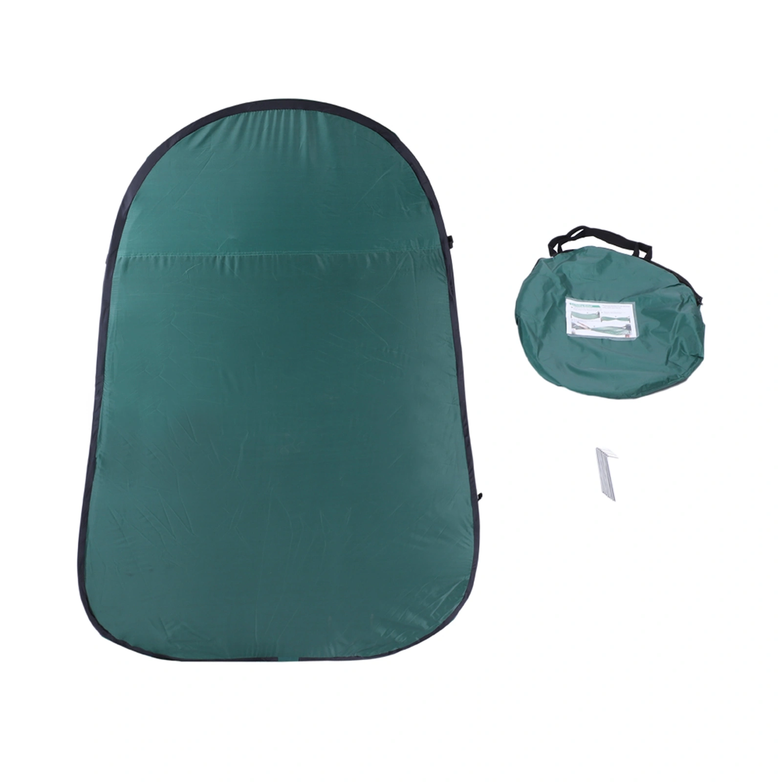 Portable Outdoor Pop-up Toilet Dressing Fitting Room Privacy Shelter Tent Army Green view 16