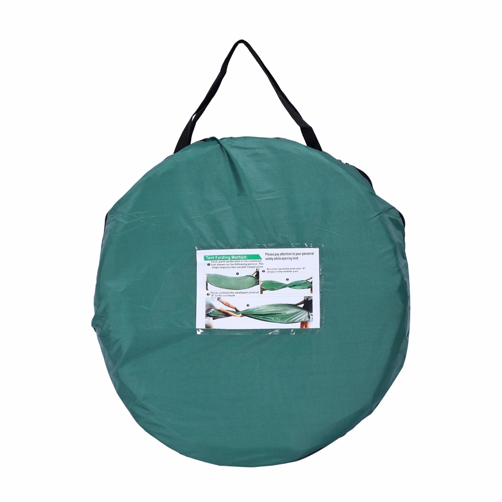 Portable Outdoor Pop-up Toilet Dressing Fitting Room Privacy Shelter Tent Army Green view 38